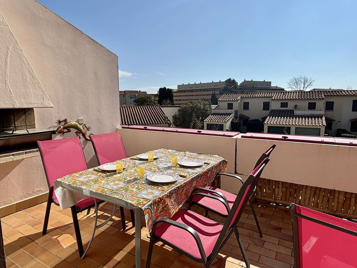 Apt Mezzanine 4 Pers avec Parking à Argelès - Photo 1