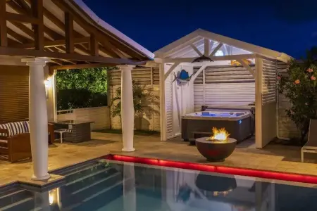 Villa charmante à Le Lamentin avec piscine, Villa 2 personnes à Le Lamentin - Photo 8