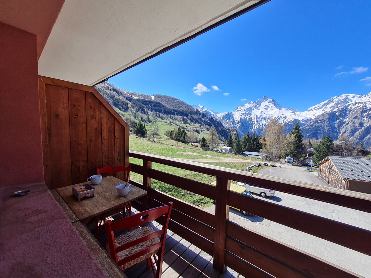 Studio Janremon aux Deux Alpes, vue pistes ski - Photo 2