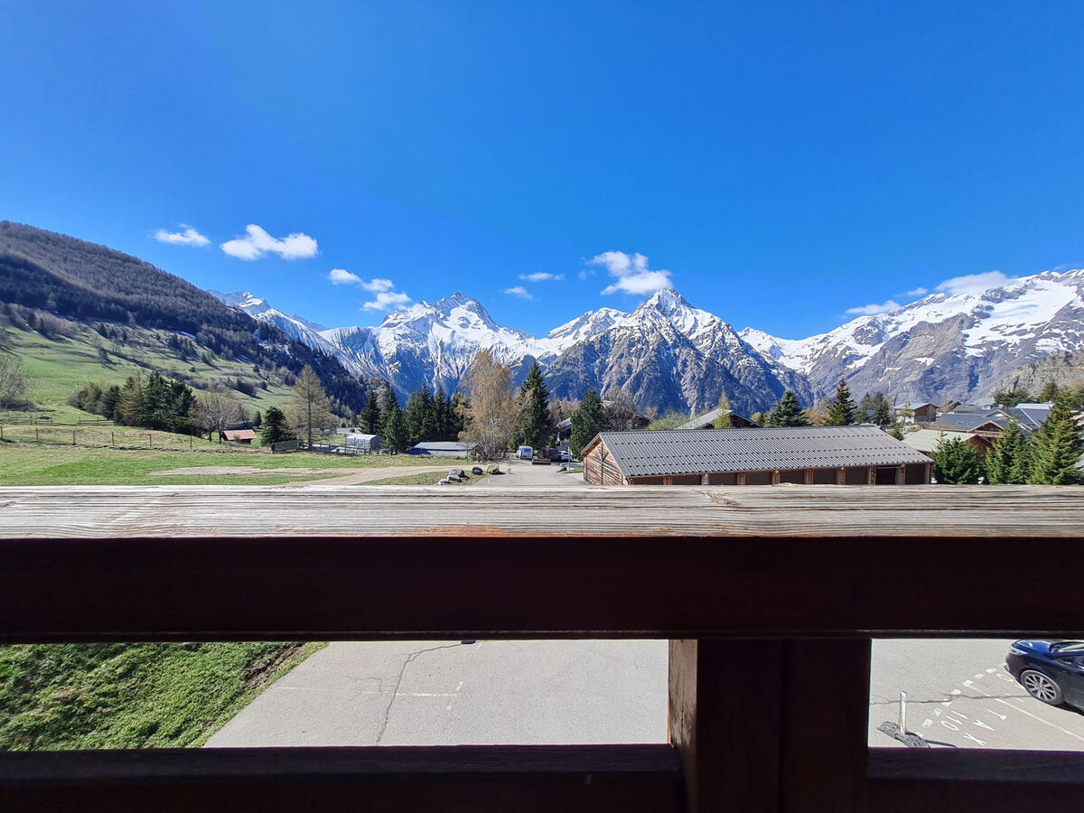 Studio Janremon aux Deux Alpes, vue pistes ski - Photo 11