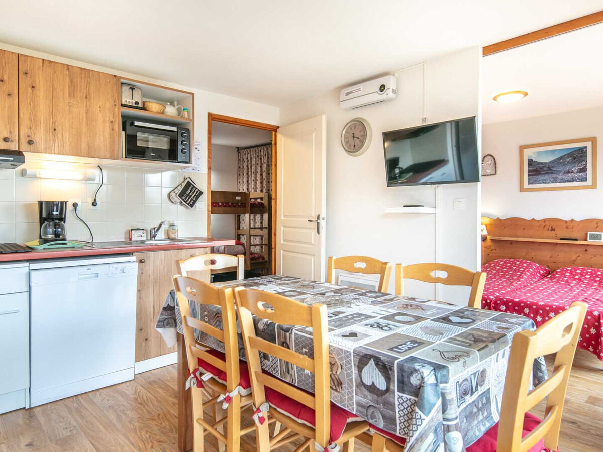 Studio 6 personnes Chamrousse, vue montagne et balcon - Photo 12