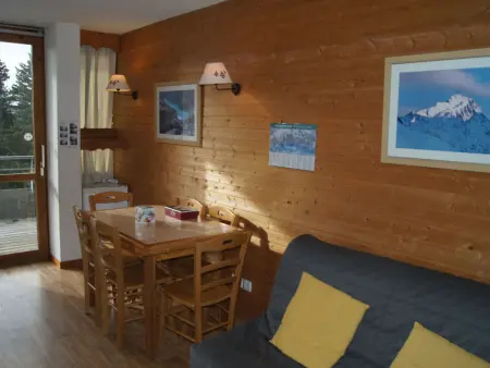 V du Bachat Joubarbes A, studio 6 pers. à Chamrousse, vue montagnes : photo 5