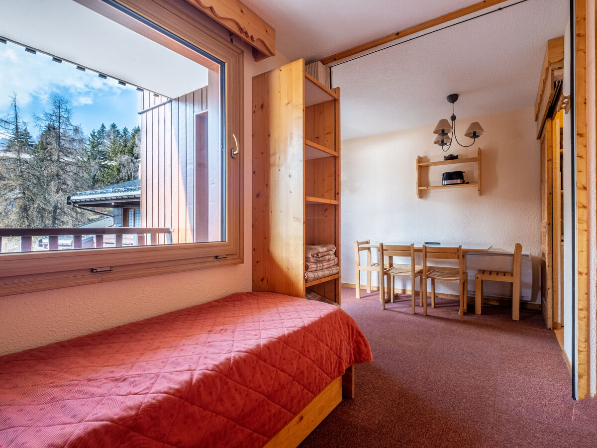 Studio Arcades avec balcon, 50 m des pistes à Doucy - Photo 3
