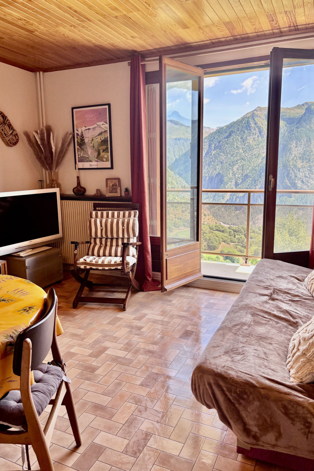 Appartement Les Marmottes 2 – Orcières-Merlette, vue montagne - Photo 12