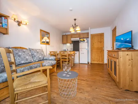 Appartement T. Bergerie à Orcières-Merlette, piscine à 100 m des pistes : photo 7