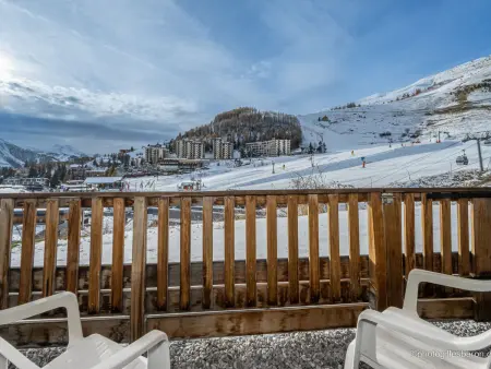 Appartement T. Bergerie à Orcières-Merlette, piscine à 100 m des pistes : photo 8