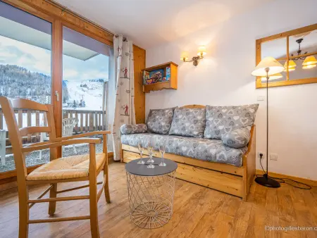 Appartement T. Bergerie à Orcières-Merlette, piscine à 100 m des pistes : photo 9