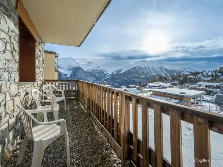 Appartement T. Bergerie à Orcières-Merlette, piscine à 100 m des pistes : photo 14