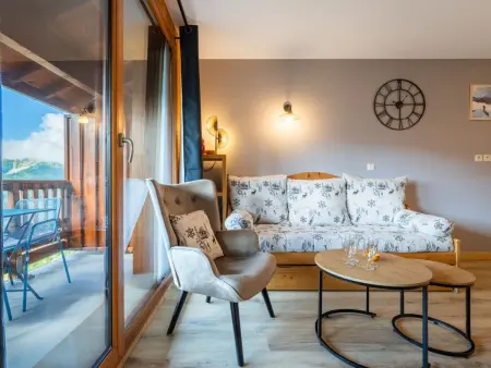 Appartement 36 m² à Orcières-Merlette, piscine et vue montagne : photo 3