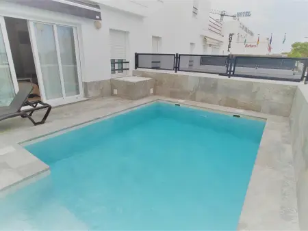 Location villa à Conil de la Frontera, Maison mitoyenne avec piscine privée proche plage, Conil