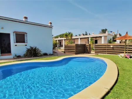 Location appartement à Conil de la Frontera, Charmant appartement avec piscine à Conil, 4 pers.