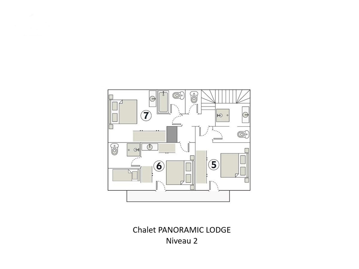 Panoramic Lodge, chalet 5★ 15 pers, spa, La Clusaz - Photo 27