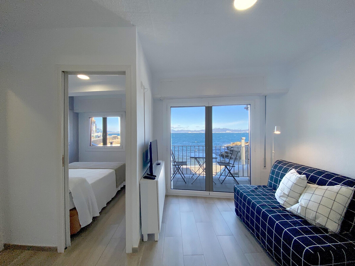 Appartement vue mer à L'Escala, terrasse, 1 chambre - Photo 4