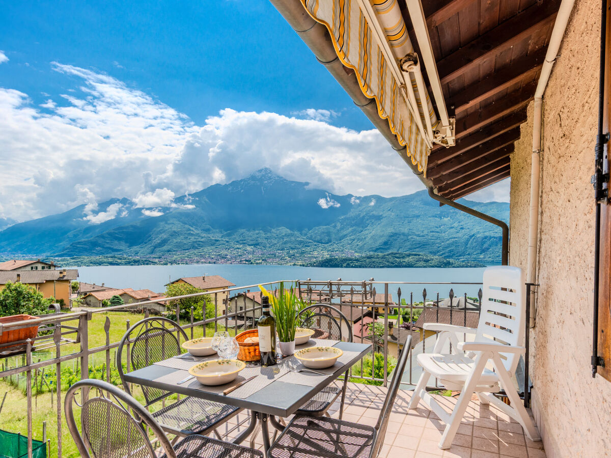 Appartement Americo à Vercana, vue panoramique lac - Photo 1