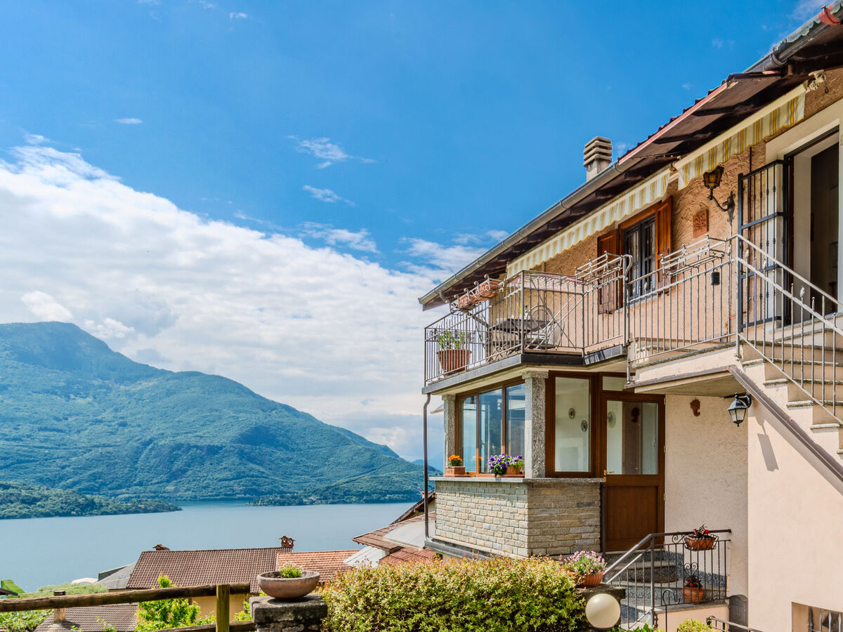 Appartement Americo à Vercana, vue panoramique lac - Photo 2