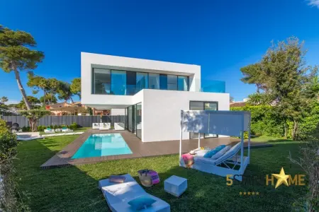 Location villa à Playa de Muro, Villa en bord de mer à Pau avec piscine