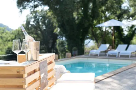 Villa Le Saint Tropez, maison 8 pers. avec piscine : photo 11