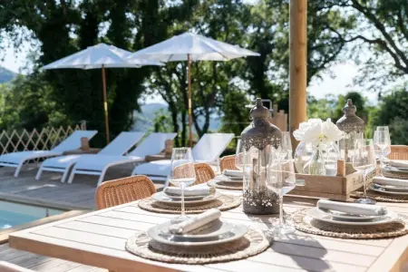 Villa Le Saint Tropez, maison 8 pers. avec piscine : photo 17