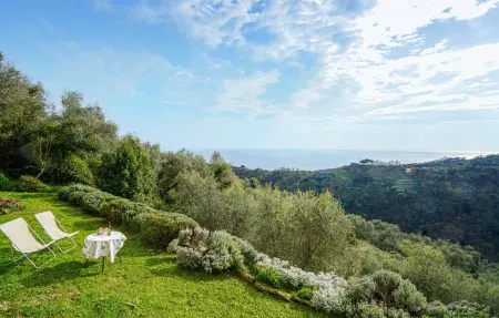 Maison vue mer à Chiavari, terrasse panoramique : photo 7