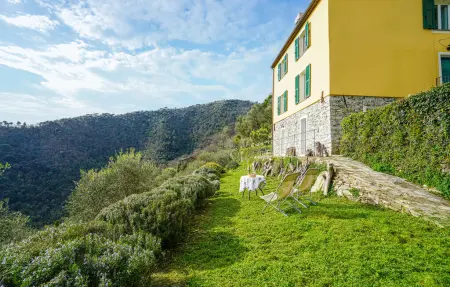 Maison vue mer à Chiavari, terrasse panoramique : photo 9