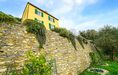 Maison vue mer à Chiavari, terrasse panoramique : photo 11