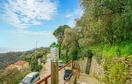 Maison vue mer à Chiavari, terrasse panoramique : photo 18