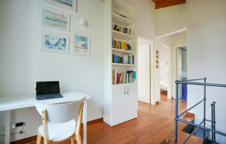 Maison vue mer à Chiavari, terrasse panoramique : photo 28