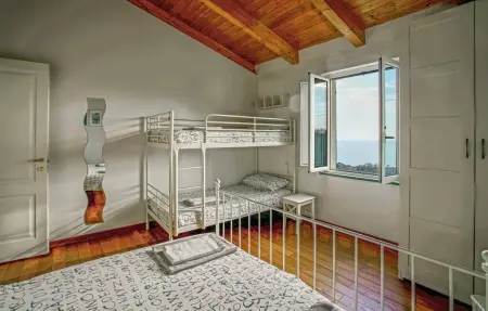 Maison vue mer à Chiavari, terrasse panoramique : photo 35