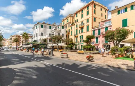 Maison vue mer à Chiavari, terrasse panoramique : photo 41