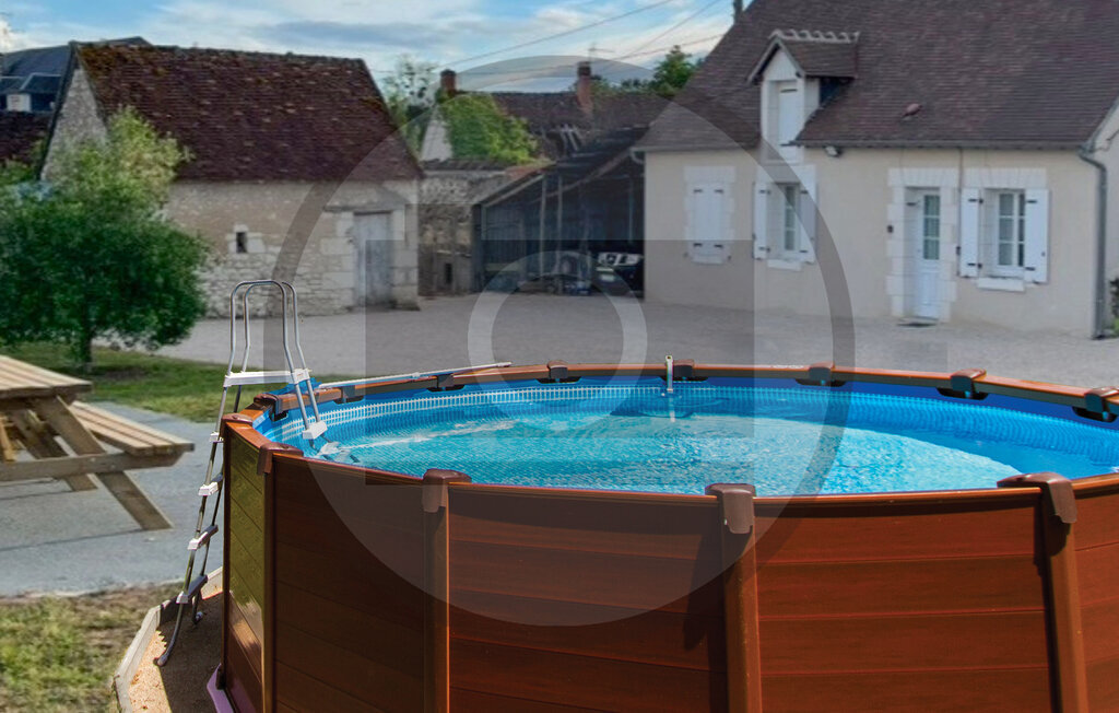 Maison 4 pers. avec piscine privée à Thésée - Photo 1