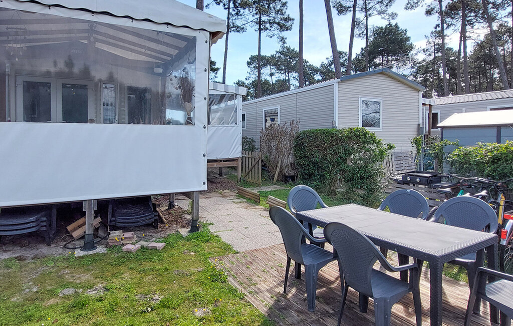 Mobil-home 2 chambres avec piscine chauffée à Saint-Julien-en-Born - Photo 8