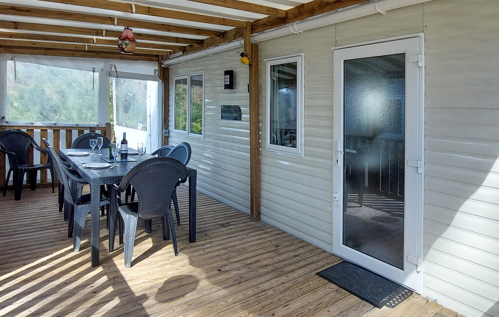 Mobil-home 2 chambres avec piscine chauffée à Saint-Julien-en-Born - Photo 10