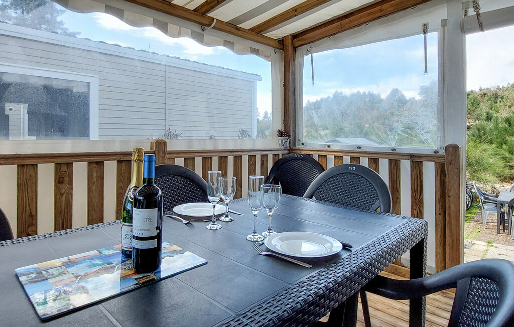 Mobil-home 2 chambres avec piscine chauffée à Saint-Julien-en-Born - Photo 13