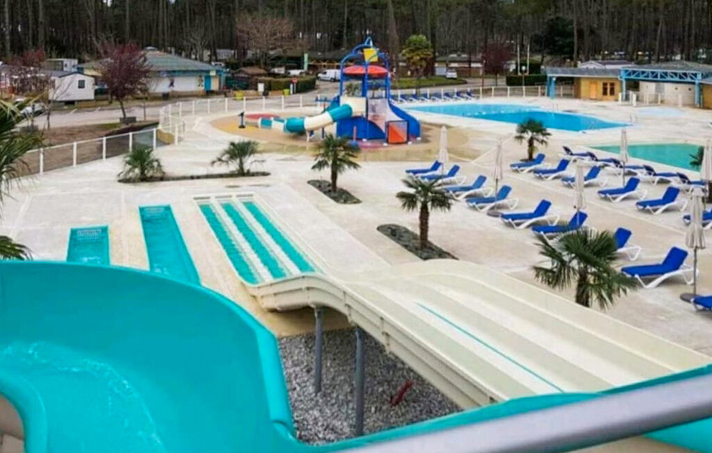 Mobil-home 2 chambres avec piscine chauffée à Saint-Julien-en-Born - Photo 16