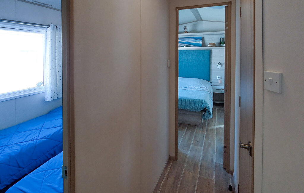Mobil-home 2 chambres avec piscine chauffée à Saint-Julien-en-Born - Photo 20