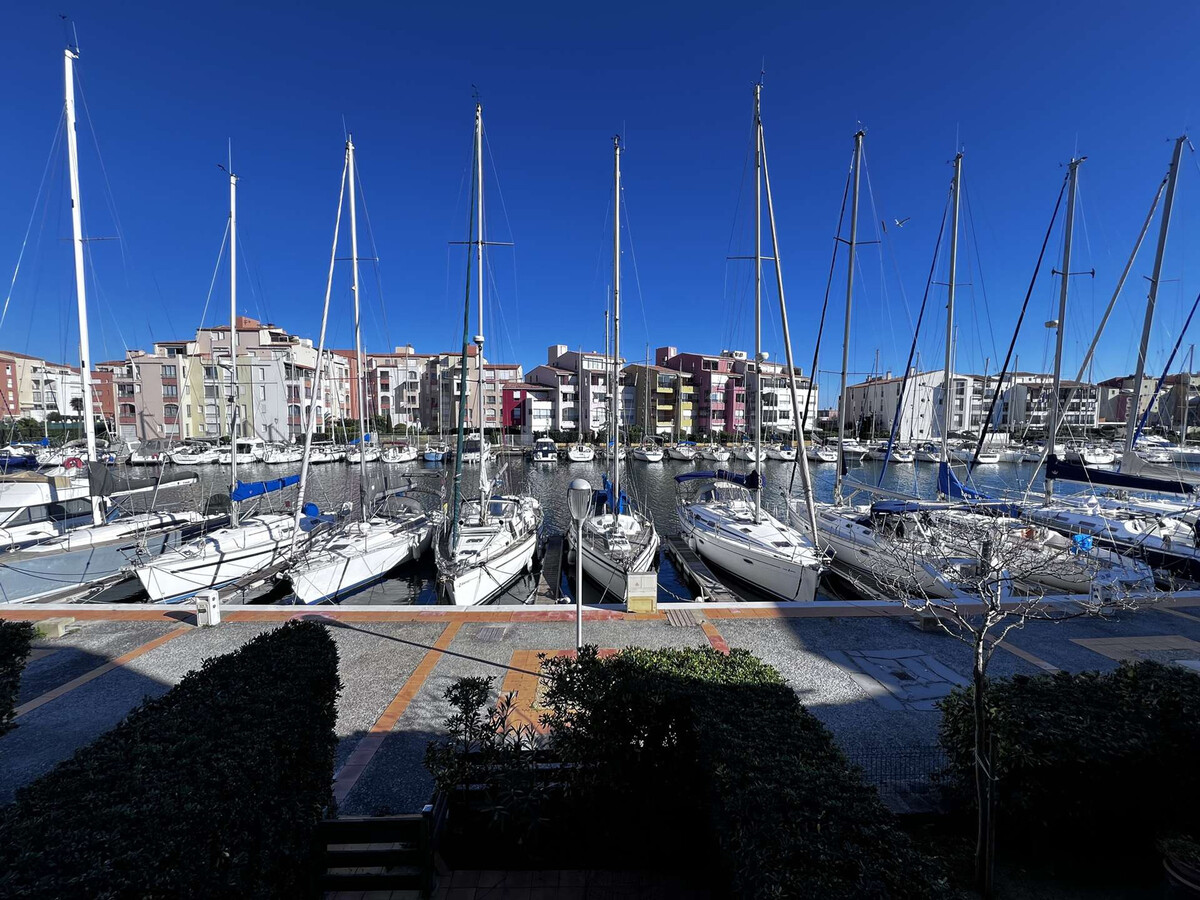 Studio cabine 4 pers. vue canal, Cap d'Agde - Photo 1