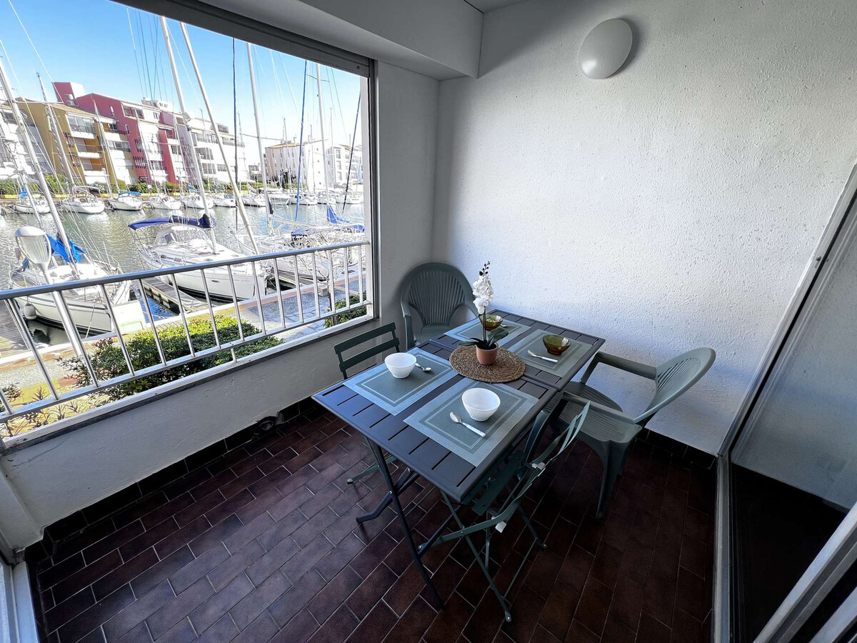 Studio cabine 4 pers. vue canal, Cap d'Agde - Photo 2