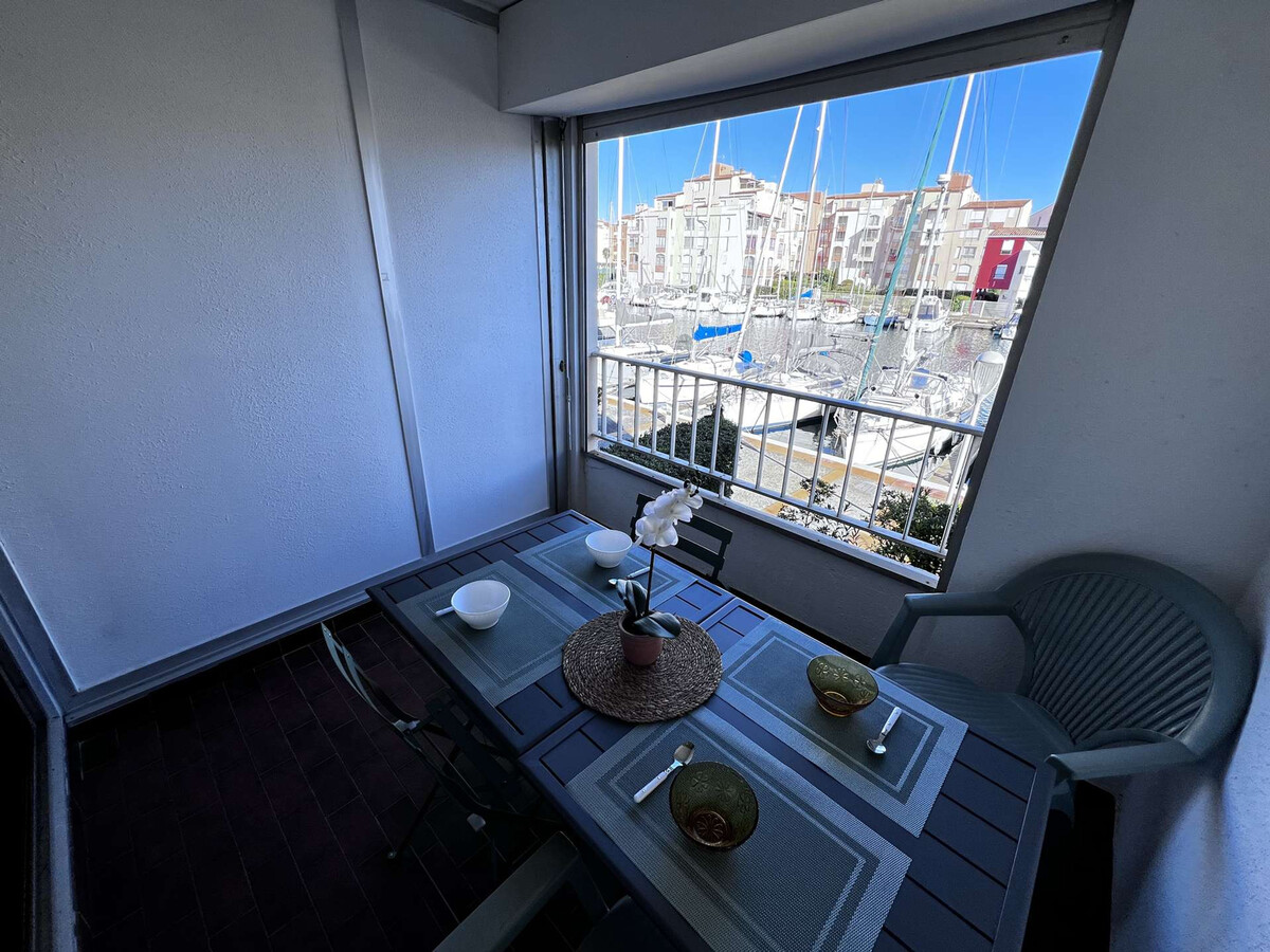 Studio cabine 4 pers. vue canal, Cap d'Agde - Photo 4