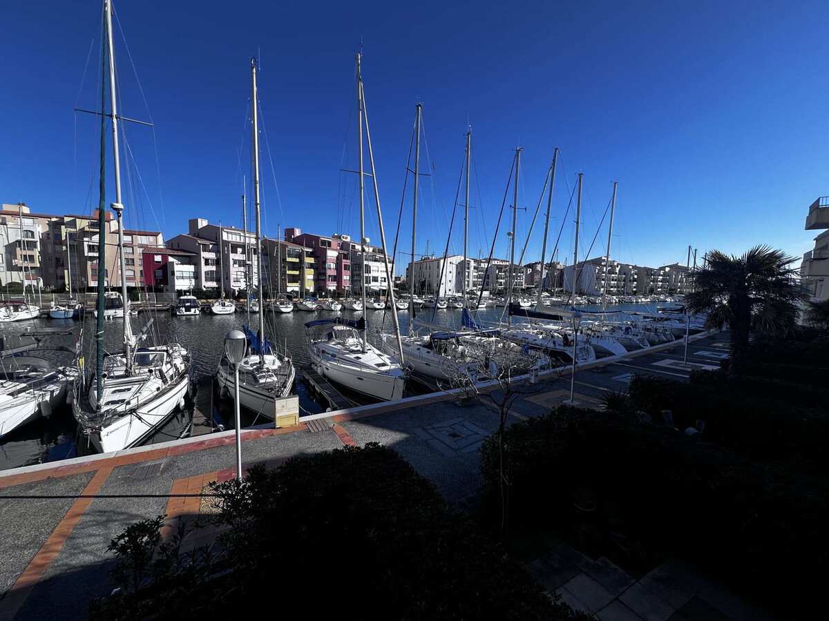 Studio cabine 4 pers. vue canal, Cap d'Agde - Photo 14