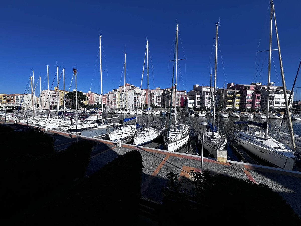 Studio cabine 4 pers. vue canal, Cap d'Agde - Photo 15