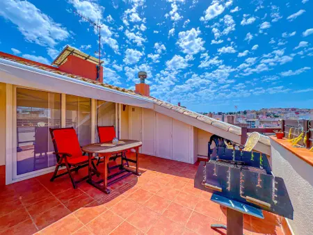Location appartement à Blanes, Duplex central à Blanes, proche plage, pour 5 personnes