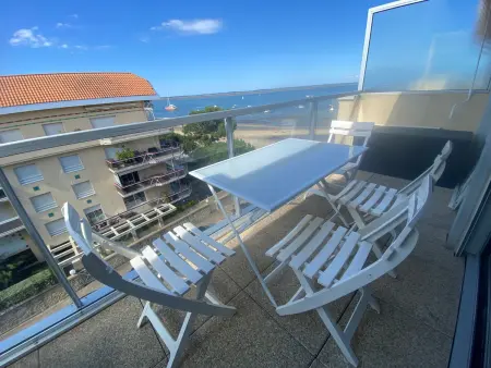 Location appartement à Arcachon, Studio Cabine Bord de Mer avec WiFi et Parking