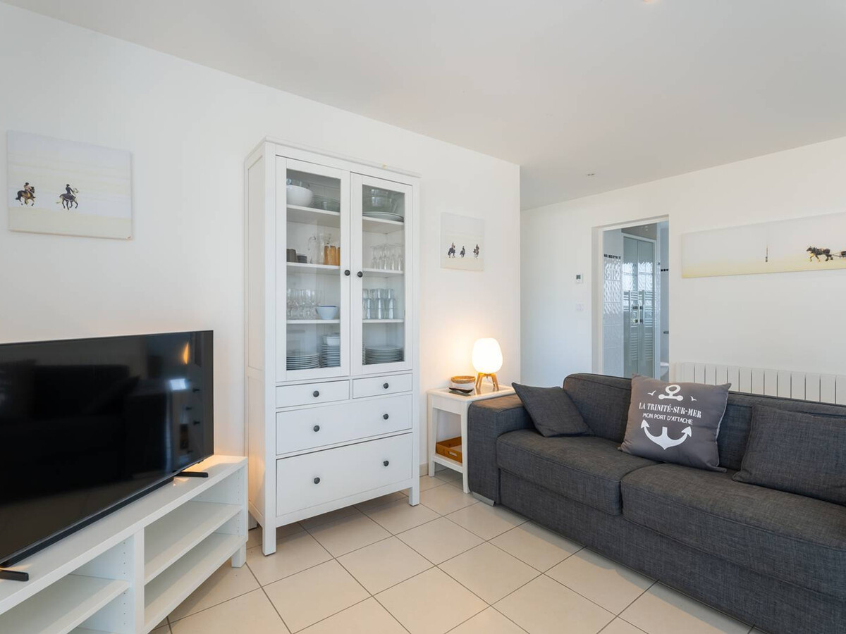 Appartement 3 pièces La Trinité-sur-Mer, terrasse vue mer directe plage - Photo 5