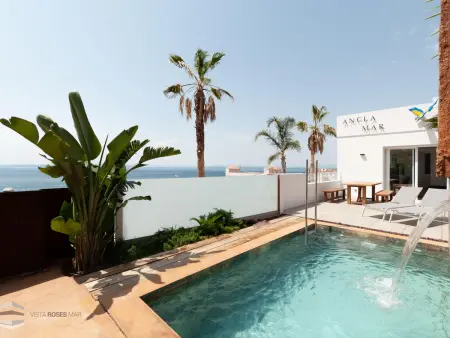 Location maison à Roses, Luxury villa con piscina privada y vista al mar (ANCLA MAR nº5)