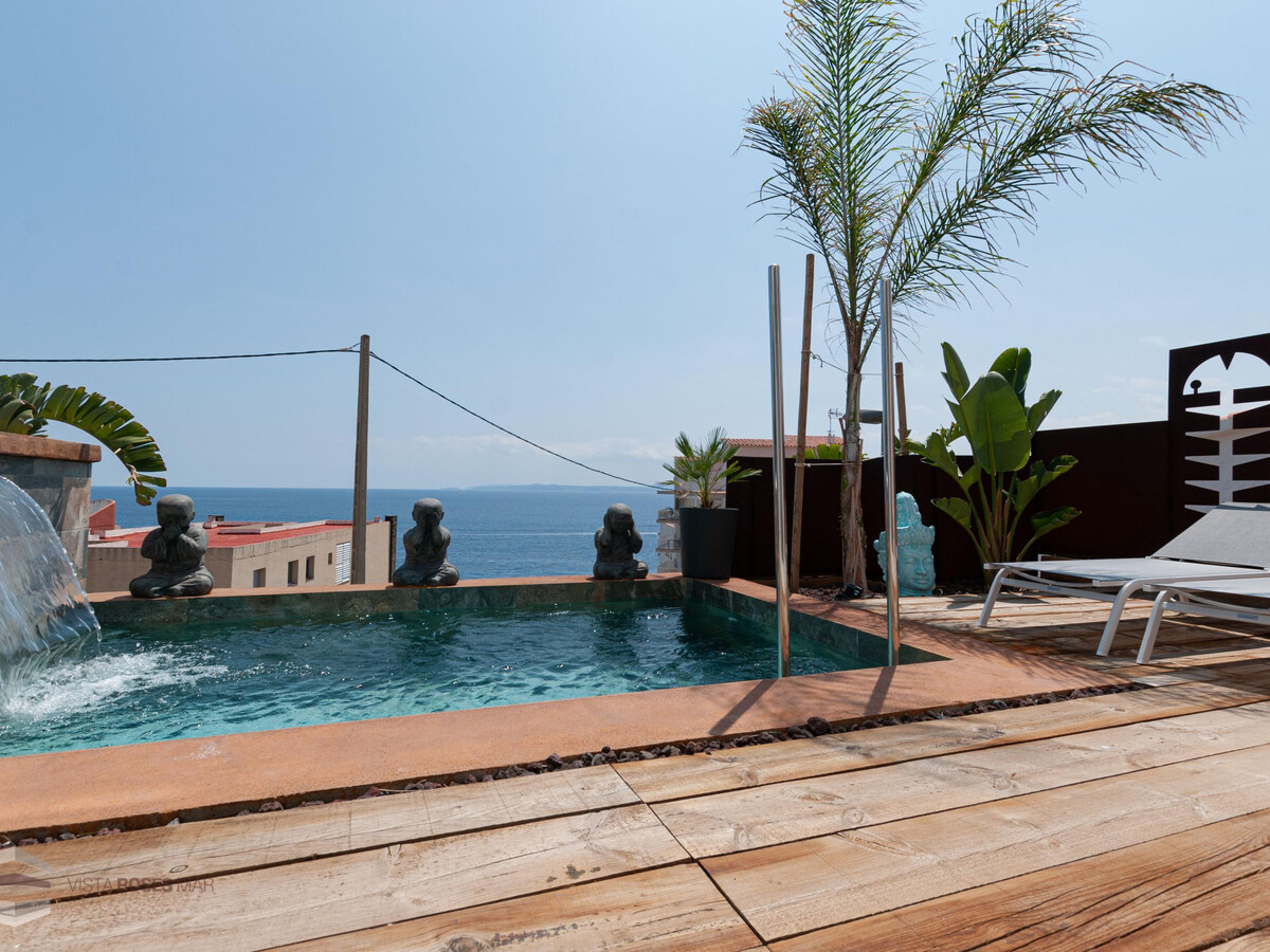 Maison mitoyenne avec piscine privée et vue mer à Roses - Photo 3