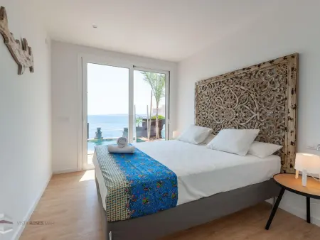 Location maison à Roses, Deluxe villa con piscina privada y vistas al mar ( ANCLA MAR nº1)