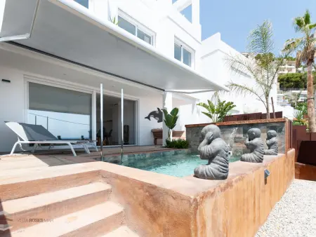 Location maison à Roses, Villa superior con piscina privada i vistas al mar (Ancla Mar nº4)