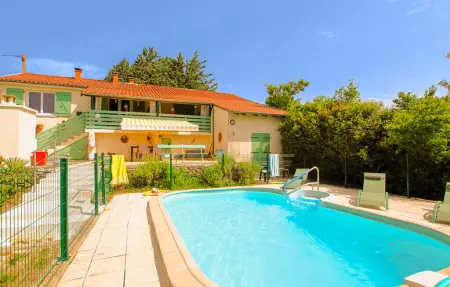 Maison 4 pers. avec piscine et vue sur Privas : photo 10