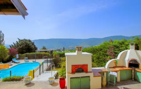 Maison 4 pers. avec piscine et vue sur Privas : photo 16
