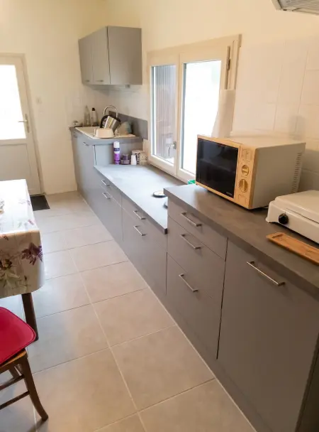 Maison avec jardin clôturé et barbecue à Raslay, 6 personnes : photo 5